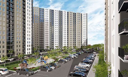 Arranca primer megaproyecto de apartamentos en Villa Nueva
