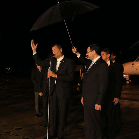 Presidentes de Ecuador y Guatemala abordarán temas económicos y de seguridad
